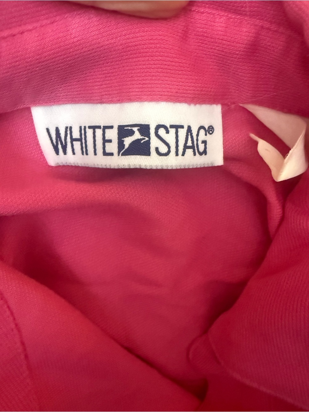 White Stag Hot Pink Button-Front Shirt - Picture 5 of 5